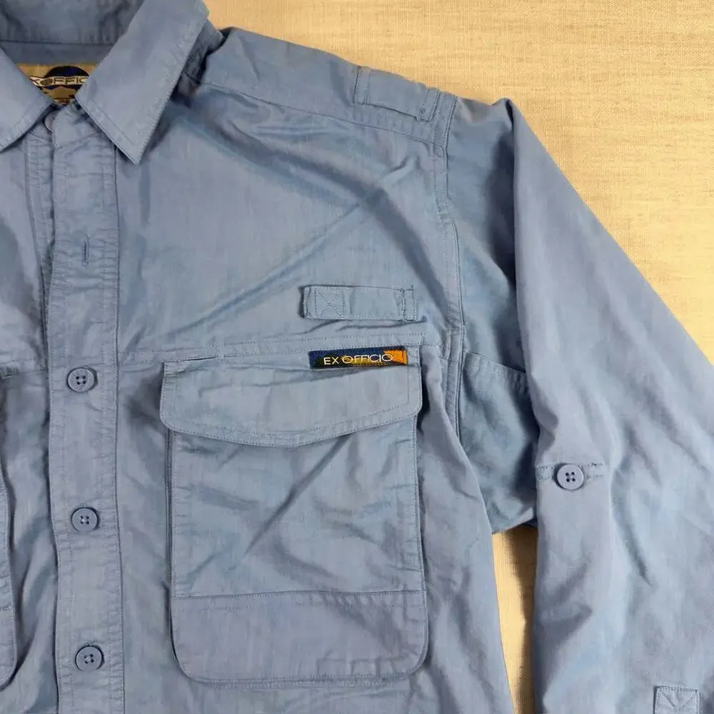 ExOfficio Adventure Travel Vented Long Sleeve Fishing Shirt